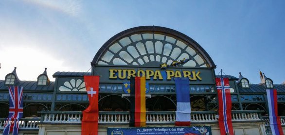 Europa Park, Rust, Germany, April 20th 2022 - Entrance to the am © Claudia Evans  - stock.adobe.com