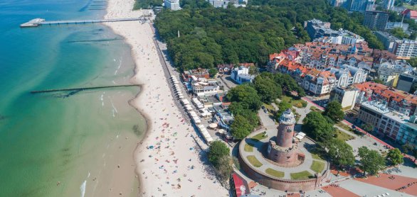 Kołobrzeg – piękne miasto i uzdrowisko nad Morzem Bałtyckim © konradkerker - stock.adobe.com