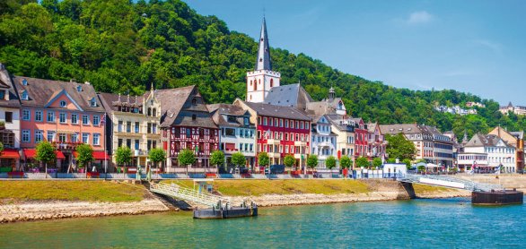 Sankt Goar town in Germany © saiko3p - stock.adobe.com