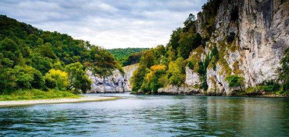 Donaudurchbruch bei Kehlheim in Bayern © Visions-AD - stock.adobe.com