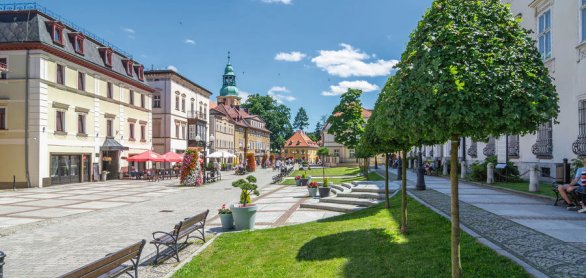 Center of the Cieplice thermal resort in Jelenia Gora Lower Sile © Marcin - stock.adobe.com