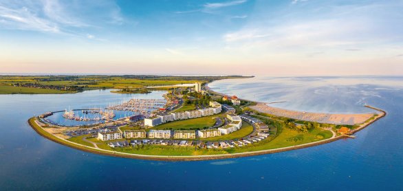 Schöne Hafenanlage auf der Insel Fehmarn als attraktives Urlaub © Thomas - stock.adobe.com